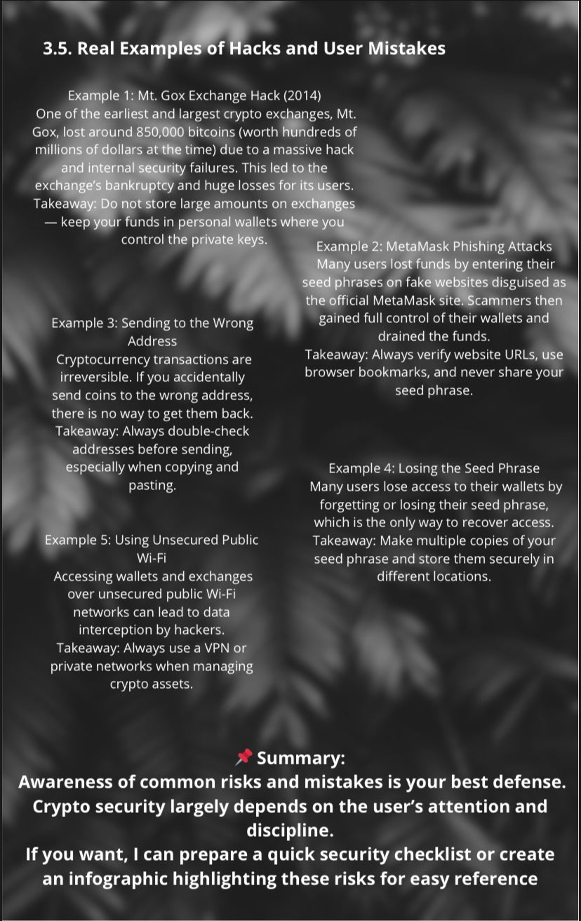 Art of Cryptocurrency digital ebook. canva template